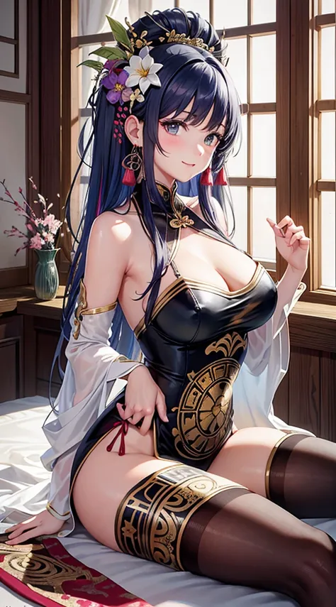 Character Details: - Gender: 1 Girl. - Style: Anime - Body Type: Attractive body, slim body, nice bare legs, slim bare tights, bare arms, bare shoulders. - Breast: Medium Breast, Show Cleavage. - Facial Features: Beautiful, Gorgeous, Teenager, Fresh, Young...