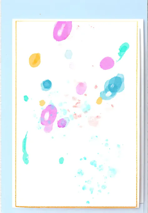 Many colored water droplets are floating in the sky, Color Spot, Watercolor Splash, Watercolor Splash, abstract paint color spots, Fun vivid watercolor, colored spots, digital watercolor painting, Paint splatters, paint drops, Multicolored splatter, Waterc...