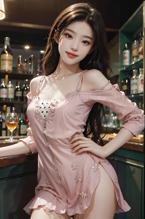 dress,fashi-girl, liuyifei,((from below)),((cowboy shot)), a beautiful girl, a young female model,  random pose, elegant pose, visually appealing, masterpiece, (best quality, 4k, 8k, highres, masterpiece:1.2), ultra-detailed, ultra-fine painting, exquisite...