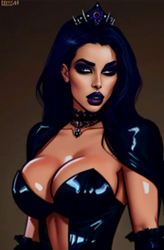 Gorgeous sexy woman (megan) as Gothic queen and beautiful vampire ; Gothic horror vibes, dark fantasy mixed with realism, goth lady ; Gothic aesthetic, female gothgirl, Gothic art style