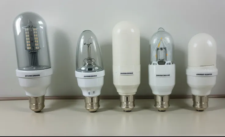 ((best quality)), fluorescent lights, LED lights, bulbs, fluorescent bulb and Led bulb