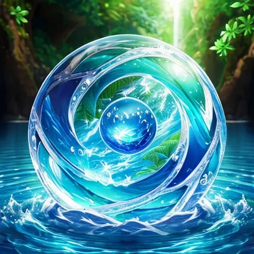 symbol of mana, water form