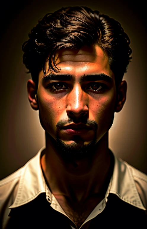 joven delgado, blanco, descalzo, camisa, hombre en una botella, peludo, realista, Refraction of atmospheric light, by lee jeffries nikon d850 film stock photograph 4 kodak portra 400 camera f1.6 lens rich colors hyper realistic lifelike texture dramatic li...