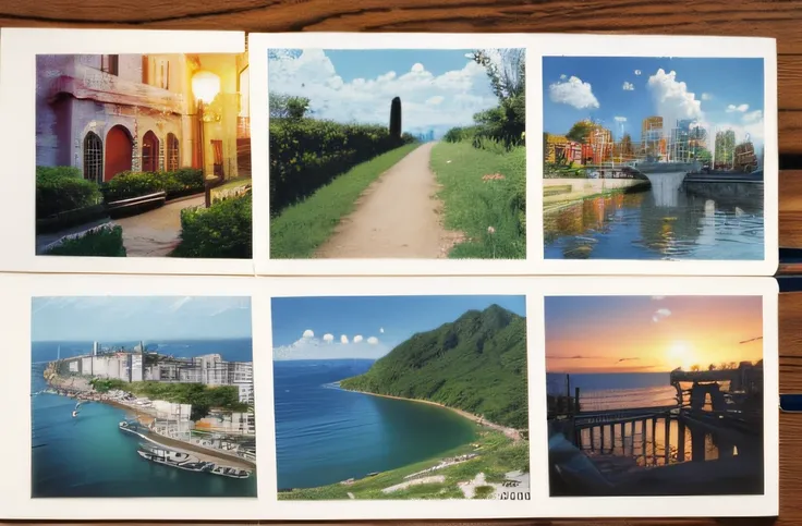 Various postcards，Colorful，Best quality at best，tmasterpiece