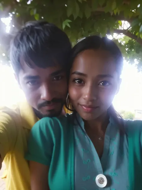 there are two people that are posing for a picture together, lovely couple, selfie!!!!!, in love selfie, couple pose, selfie photo, with lovely look, selfie, taken with the best dlsr camera, couple, with village, a picture, happy couple, selfie photography...