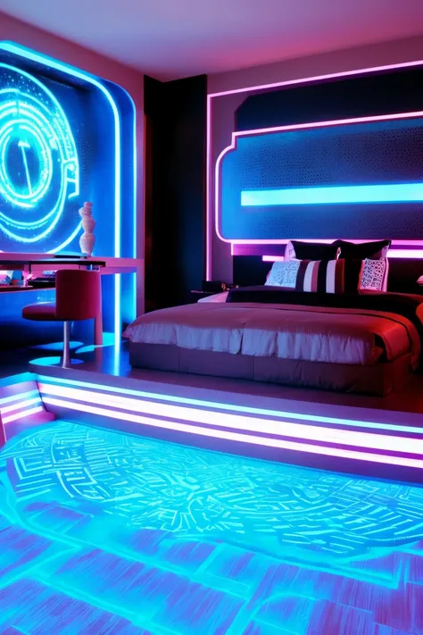 Tron style room