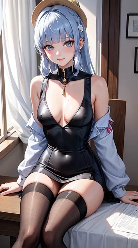 Character Details:, - Gender: 1 Girl. - Style: Anime, - Body Type: Attractive body, slim body, nice legs, slim tights, nice arms, nice shoulders. - Breast: ((Small Breast:1,5)), Show Cleavage, Nipples. - Facial Feature Beautiful, Gorgeous, Teenager, Fresh,...