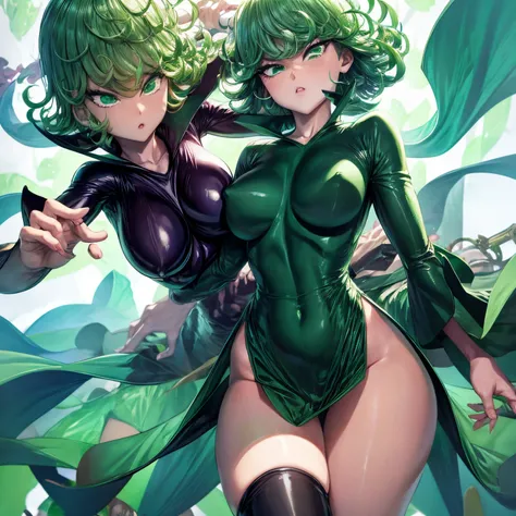 Tatsumaki - One Punch Man, Insta bimbo, slutty clothing