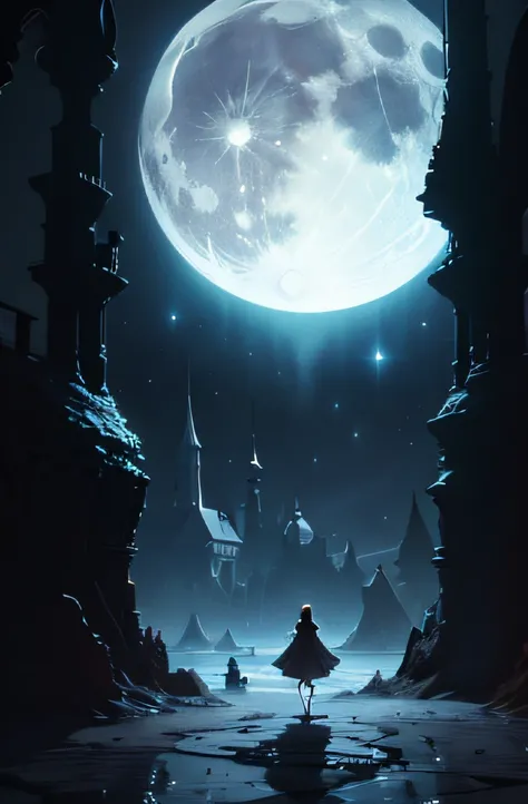 Beneath the moons soft glow, in Wondervilles embrace,
Luna and her friends encountered a mystical space.
A rhythm of urgency, a crisis to unveil,
In the moonlit tapestry, where secrets set sail.