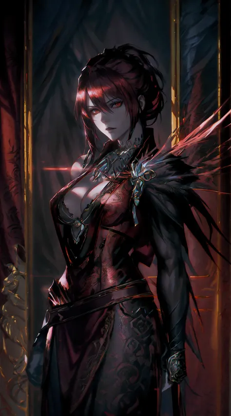 (digital art,8K, Masterpiece, High Quality, Digital Art, Beautiful Anime Aesthetics, Super Detailed, Dynamic Lighting, Sharp Focus, Depth of Field, Cinematic Lighting, CG, Perfect Body Proportions), beautiful anime waifu aesthetic.arknights clothing style ...