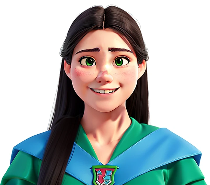 arafed woman in a green and blue graduation gown with a blue and green sash, cindy avelino, graduation photo, wearing an academic gown, gemma chen, official photo, leaked image, discovered photo, katherine lam, post graduate, headshot photo, yun ling, lulu...