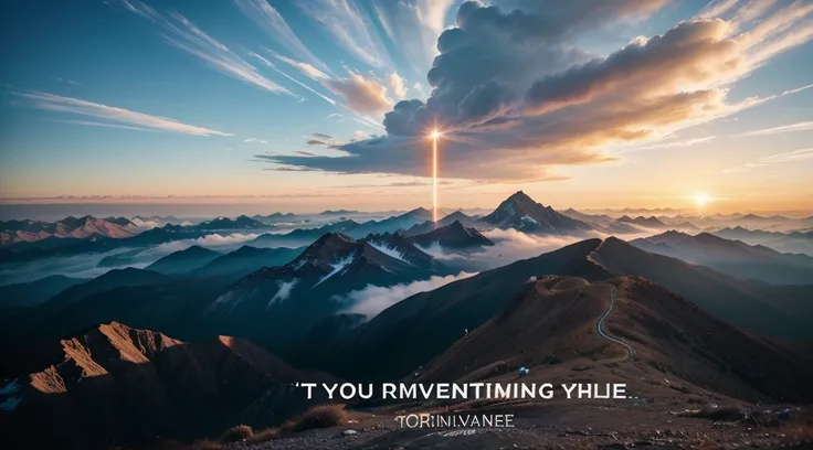 Create a visually stunning YouTube channel cover photo for my motivational videos channel. The image should exude inspiration and positivity, featuring motivational quotes, vibrant colors, and imagery that reflects personal growth. Ensure its in full HD fo...