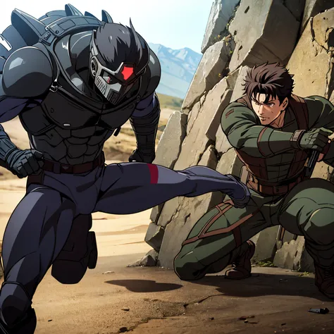 guts berserk vs solid snake metal gear