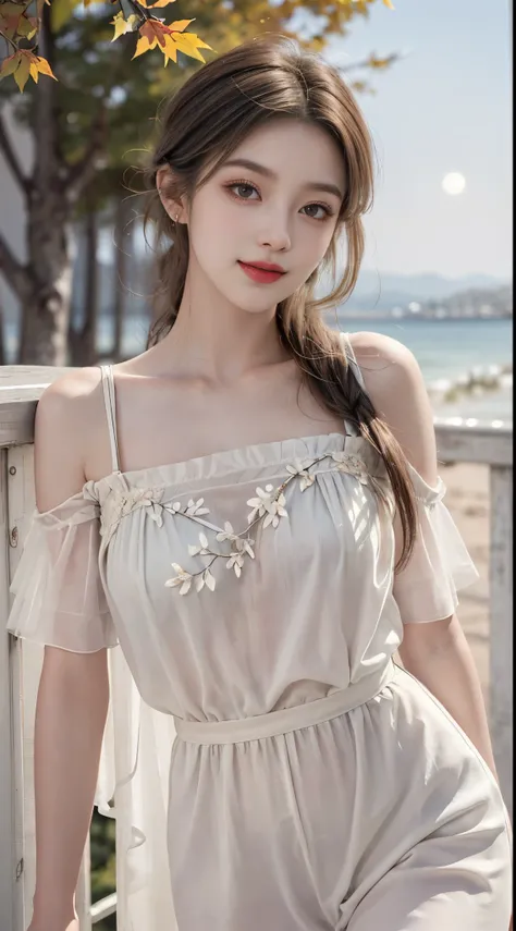 Sweet girl clothes10,korean dress,, fashi-girl. red lips, mature female, makeup, ((Random shooting angles)), (best quality, masterpiece:1.2), ultra-detailed, (realistic:1.37), beautiful, youthful, glamorous model with (detailed eyes, detailed lips, extreme...