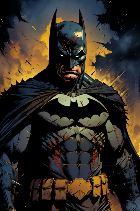 (best quality,Realistic,Altas:1.2),Escuro,viking blindado batman,batman malvado,blood tears,multiple facial scars,armadura viking escura,menacing presence,noite escura e tempestuosa,ancient ruins,atmosfera sombria,Ominous shadows,Ventos violentos,thunder a...