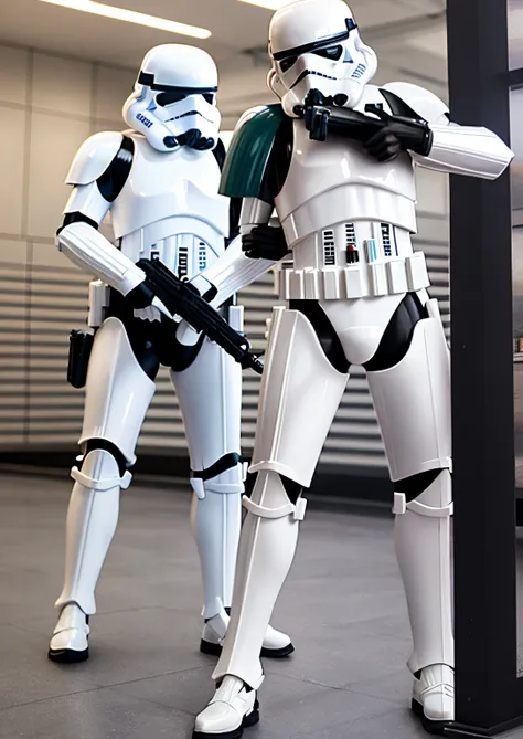 Stormtrooper mulheres matando