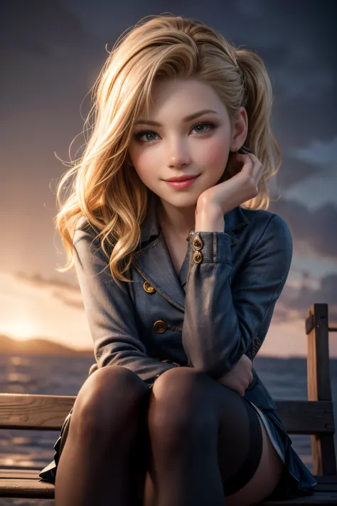 highres, ultra detailed, (1girl:1.3), (dynamic pose):1.0 break, 1 extremely beautiful and glamorous  girl sitting on the park be...