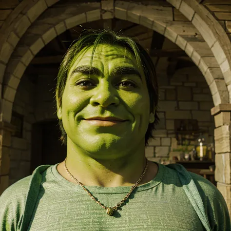 Fioletowy Shrek