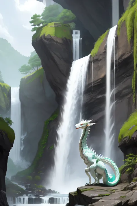 White Dragon、serpent、falls