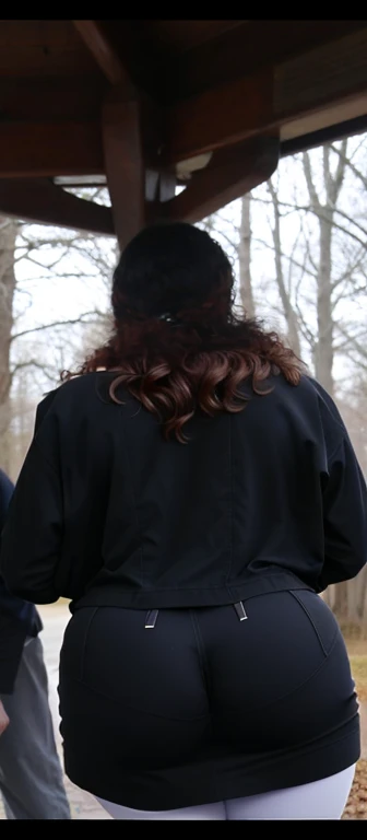 photo still of behind view, shot from the back, facing away from camera, close-up shot from behind, close-up shot taken from behind, view from the back, seen from the back, in full growth from the back, facing away from the camera, shot from behind, from t...