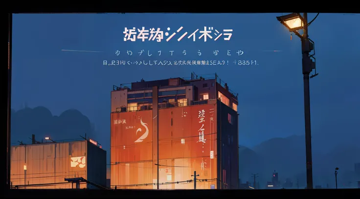 arafed image of a tall building with a street light in front of it, けもの, inspired by Yoshio Markino, megatall building, ad image, neotokyo source, video screenshot, koyaanisqatsi, 2030, (neotokyo), ryoji, by Tadashi Nakayama, video