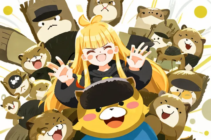 Capybara stickers,multiple suffix expressions ,Single UI design application icon UI interface [cheerful,Angry,sad,Critical hit rate,Cute big breasts,expecting,Smilingly,Perspectives/64 group-related figures