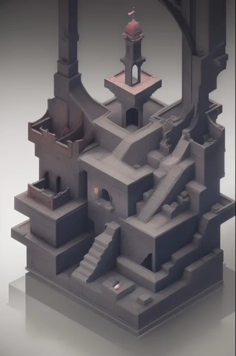 A masterpiece，monument valley，Complex geometric configurations，ultra - detailed, A high resolution, The  very detailed,best qualtiy,illustratio,unified,8k 壁纸,tmasterpiece,best qualtiy,RAW photo, Beautiful and aesthetic,deepshadow, (Photorealistic:1.4)