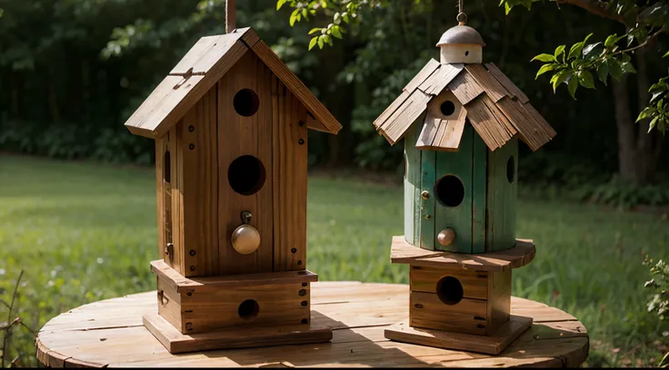 Make a very beautiful birdhouse.