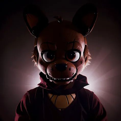 (FNAF), Anime Cinco noites no Freddy&#39;s Mangle Foxy