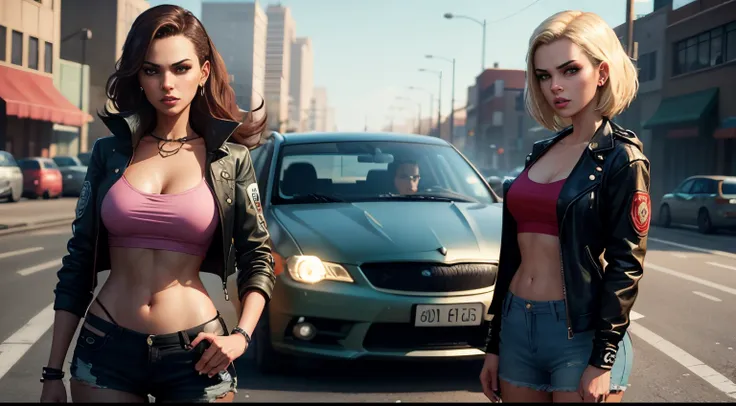 young women, GTA style