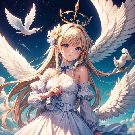 angelicales,Cute Angel,A fantastic world above the clouds