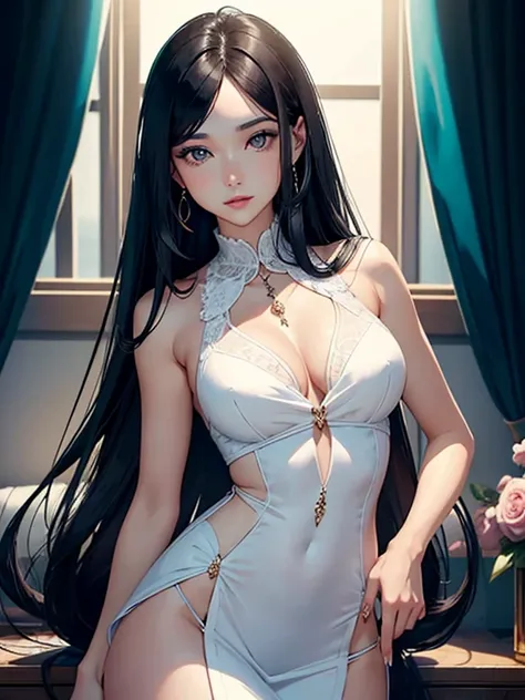 I have a beautiful and attractive appearance. She is distinguished by her long black hair that reaches her lower back, And that&#39;great, Charming eyes highlight the beauty of her face. She has light skin and soft facial features that add to her feminine ...