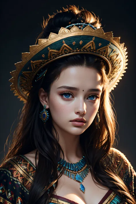 Katherine Langford, wearing shaman sexy clothes transparent. professionally retouched, soft lighting, realistic, smooth face, perfect eyes, sharp focus on eyes, 8 k, high definition, insanely detailed, intricate, elegant. in a natural background.