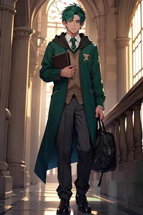 boy student Slytherin
tall