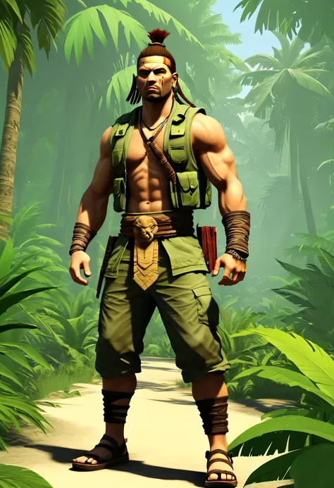 (GTA STYLE:1.5)，Jungle warrior