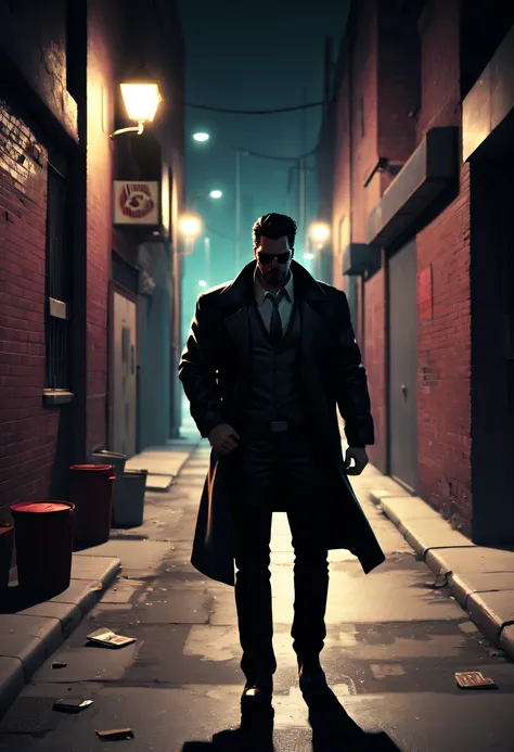 (GTA STYLE:1.5)，Night Alley，drunkard，lonely and strong