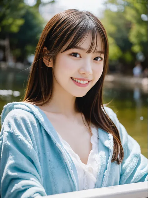 (Best Quality,8K,hight resolution,masutepiece:1.2), Ultra-detailed, (Photorealistic:1.2), 1 girl, (Japanese:1.25), (The upper body is a detailed face with a nice smile, Dynamic Pose), Cinematic (20 years old), (bath robe, bed, during night), (girlfriend)

...