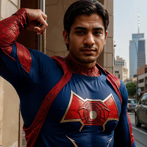 buff arab spiderman