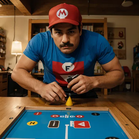 Mario jogando free Fire