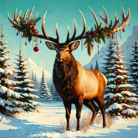 christmas _elk