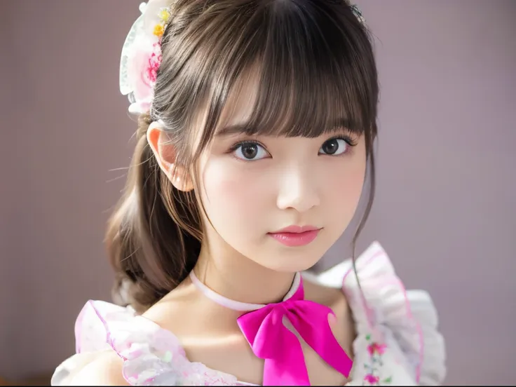 best quality,ultra-detailed,realistic,(vivid colors,bokeh),beautiful detailed eyes,beautiful detailed lips,girl,lolita dress,wit...