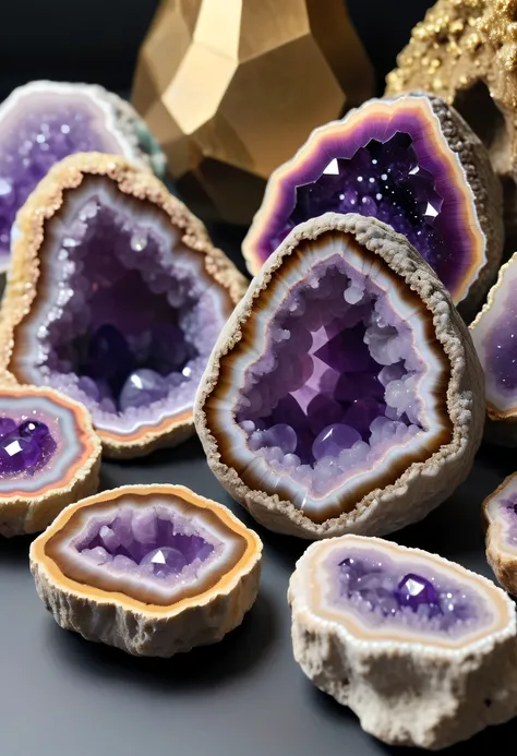 Amethyst geode, amazing amethyst geode, geode, Druze Geode, Amethyst, agates, desktop accessories，strange mineral art，Stunningly detailed, Its jaw-droppingly beautiful, 8K, Its jaw-droppingly beautiful