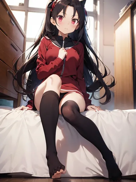 Rin tohsaka from Fate, long sock,nude,horny