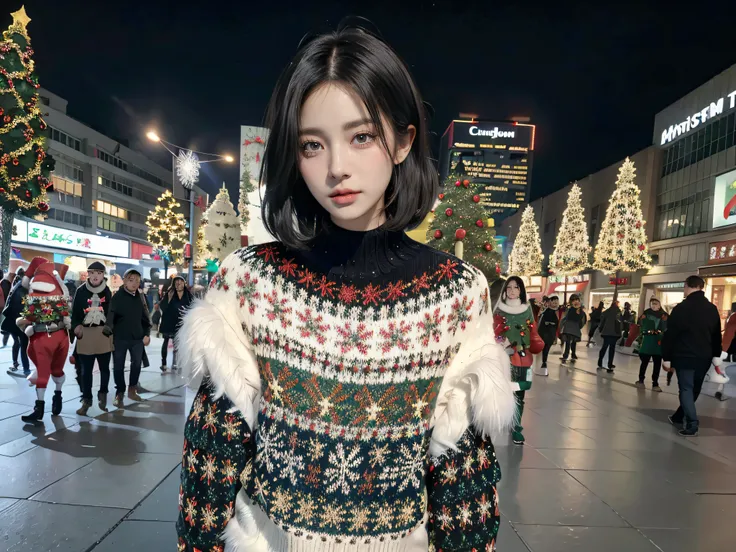 Realistic, Picture, CANON EOS D5, Well Lit, Wide Angle Camera, High Resolution, 8K Cinematic, Real Life Picture, Realistic Style, Movie Style,Realism,

Detailed Background, Beautiful Christmas Tree in the streets of tokyo, Tokyo Streets, Christmas Ambiance...