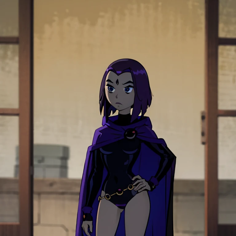 (((Raven))), ((no cape)), hips