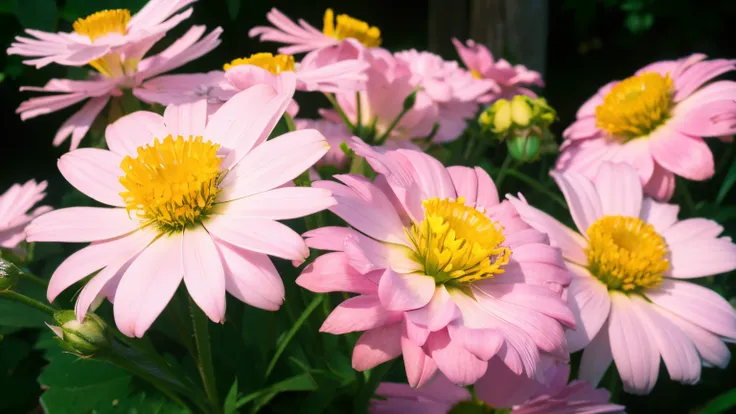 himawari（interchangeable flowers）,Pay attention to the relationship,The front one  the biggest,松下Lumix S Pro 50mm F / 1，Photoquality，very detailed photo，hyperrealistic photo，the detail，8K，k hd,