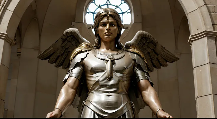 Create an image of Saint Michael the Archangel in high quality.