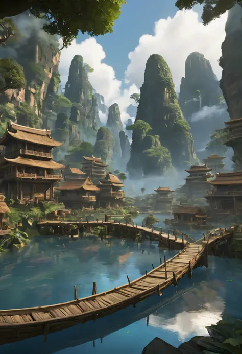 avatar village，Cinematic scenes