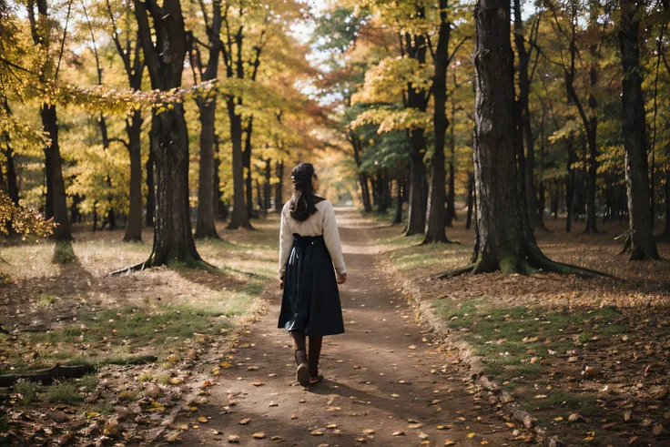 photography, autumn forest