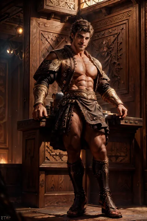 ((masterpiece)), ((a male bullfighter)),((with typical Spanish bullfighter clothes)), ((1 male bullfighter)),1 18 year old boy, ((lascivious full body)), (( beautiful, muscular legs)),
((beauty body,)), top quality、Official Art、great aesthetics:1.2)、best q...